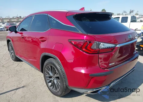 2016 Lexus Rx 350 F Sport from USA, damaged, VIN 2T2BZMCA9GC013433